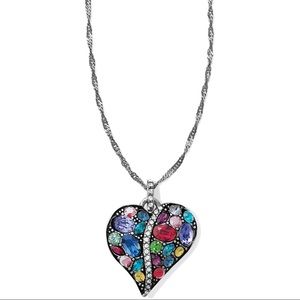 Brighton Trust Your Journey Crystal Heart Necklace